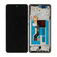 Kijelző Motorola Moto G86 5G, Érintőüveg kerettel, Cosmic Sky, 5D68C30475, Genuine Service Pack
