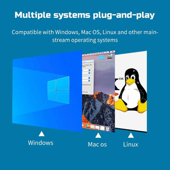 USB 3.0 / USB-C–SATA adapter 2.5" és 3.5" HDD/SSD-hez, tápegységgel
