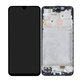 Kijelző Samsung A16 4G, Black, Érintőüveg kerettel, GH82-36253A, Genuine Service Pack