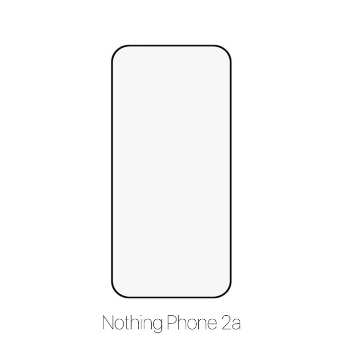 FixPremium FullCover Glass - Edzett üveg - Nothing Phone (2a)