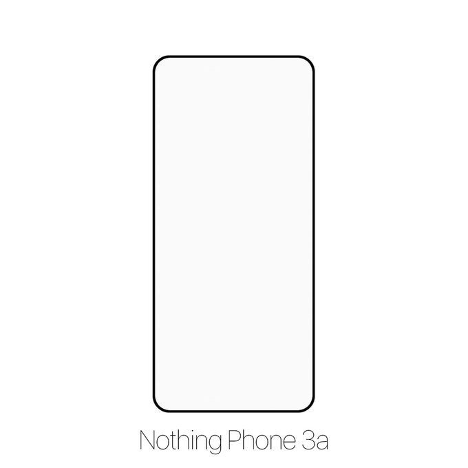 FixPremium FullCover Glass - Edzett üveg - Nothing Phone (3a)