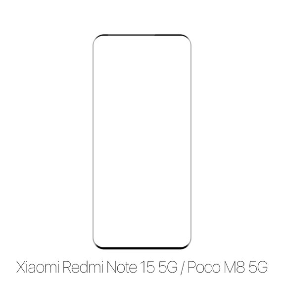 FixPremium FullCover Glass - Edzett üveg - Xiaomi Redmi Note 15 5G, Poco M8 5G