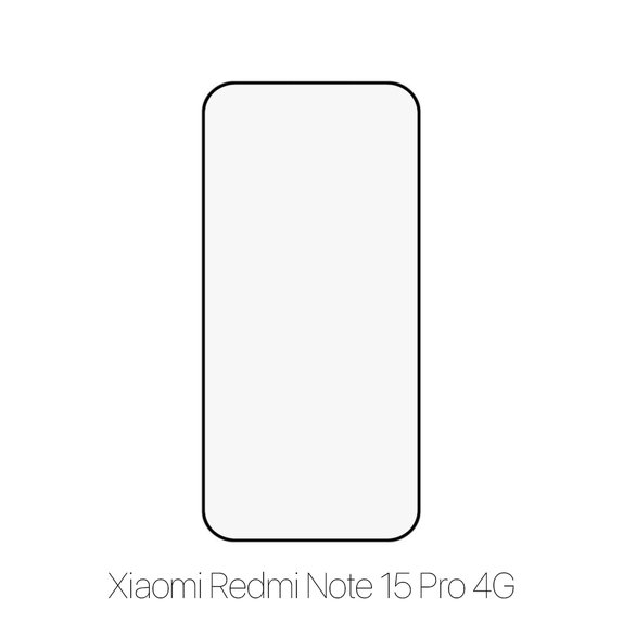FixPremium FullCover Glass - Edzett üveg - Xiaomi Redmi Note 15 Pro 4G
