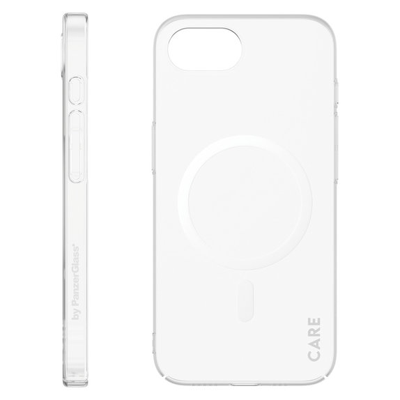 Tok SL1M MagSAFE by PanzerGlass-fel iPhone 17e/16e készülékhez, Átlátszó, PanzerGlass