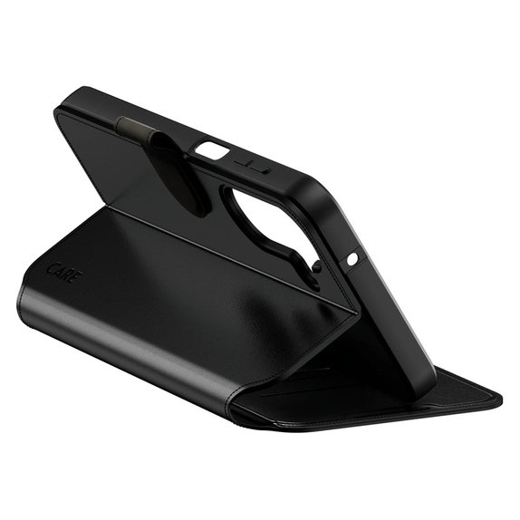 Tok Wallet Kickstand Samsung Galaxy A27 készülékhez, Fekete, PanzerGlass