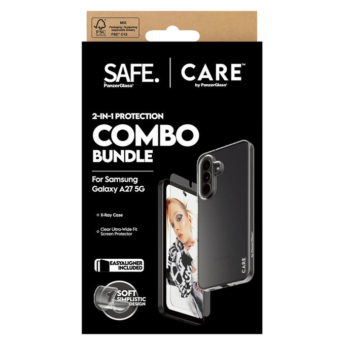 Bundle 2 az 1-ben Samsung Galaxy A27 készülékhez, PanzerGlass