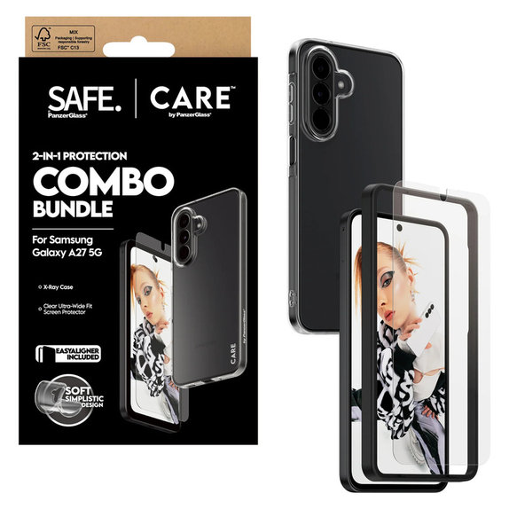 Bundle 2 az 1-ben Samsung Galaxy A27 készülékhez, PanzerGlass