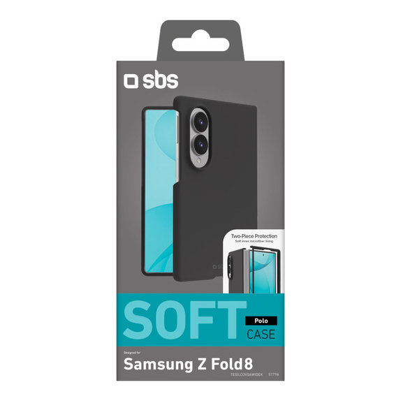Tok Instinct Samsung Galaxy Z Fold8 készülékhez, Fekete, SBS