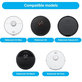 Pótalkatrész készlet Xiaomi Roborock S5 Max, S6, S6 MaxV, S6 Pure, Xiaowa E3 (2x Főkefe, 4x Szűrő, 4x Oldalkefe – fehér)