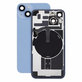 Hátsó ház üveg iPhone 14 készülékhez, Blue, Pulled A
