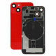 Hátsó ház üveg iPhone 14 készülékhez, (PRODUCT)RED, Pulled A