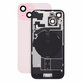Hátsó ház üveg iPhone 15 készülékhez, Pink, Pulled A
