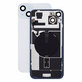 Hátsó ház üveg iPhone 15 Plus készülékhez, Black, Pulled A