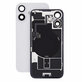 Hátsó ház üveg iPhone 16 készülékhez, White, Pulled A