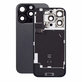 Hátsó ház üveg iPhone 16 Pro készülékhez, Black Titanium, Pulled A