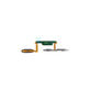 Samsung Galaxy Tab S7 T870, T875, T876B - Fingerprint Sensor + Flex Cable (Mystic Black)
