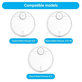 Pótalkatrész készlet Xiaomi Robot Vacuum S10, S10 EU, S12 robotporszívóhoz (1x Főkefe, 2x Szűrők, 2x Oldalkefék, 2x Felmosókendők)
