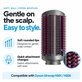 Puha simító kefe Dyson Airwrap HS01, HS05 készülékhez, Iron / Fuchsia