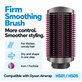 Kemény simító kefe Dyson Airwrap HS01, HS05 készülékhez, Iron / Fuchsia