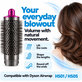 Közepes kerek volumennövelő kefe Dyson Airwrap HS01, HS05 készülékhez, Iron / Fuchsia