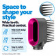 Széles fogú fésű Dyson Airwrap HS01, HS05 készülékhez, Iron / Fuchsia