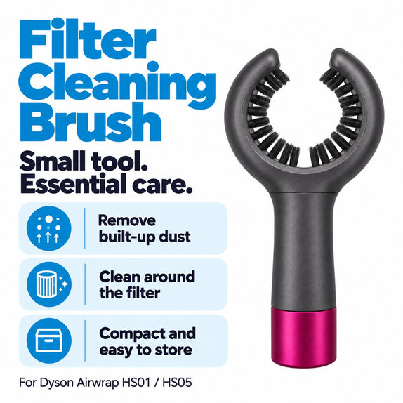 Szűrőtisztító kefe Dyson Airwrap HS01, HS05 készülékhez