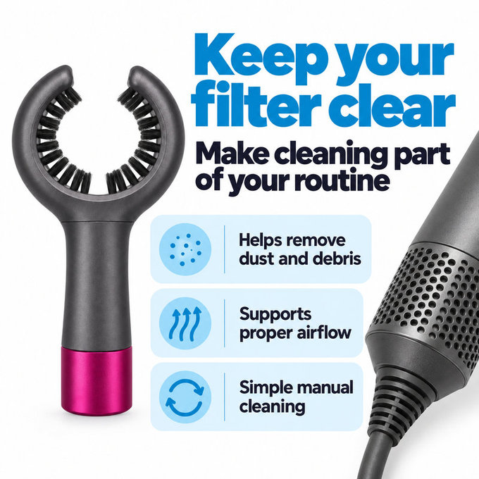 Szűrőtisztító kefe Dyson Airwrap HS01, HS05 készülékhez
