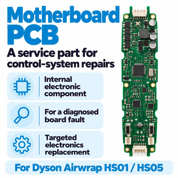 Alaplap PCB Dyson Airwrap HS01, HS05 készülékhez
