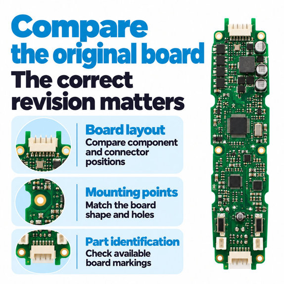 Alaplap PCB Dyson Airwrap HS01, HS05 készülékhez