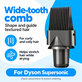 Széles fogú fésű Dyson Supersonic HD01, HD03, HD07, HD15, HD16 készülékhez