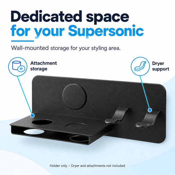 Fali tartó Dyson Supersonic készülékhez