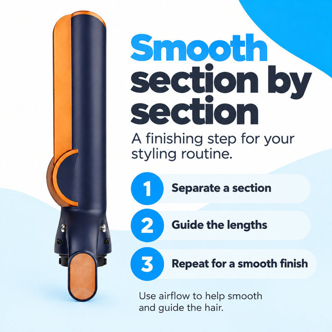 Hajegyenesítő fej Dyson Airwrap HS01, HS05, HS08 készülékhez