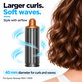 Rövid göndörítő henger Dyson Airwrap HS01, HS05 készülékhez, 40 mm, Nickel / Copper