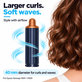 Rövid göndörítő henger Dyson Airwrap HS01, HS05 készülékhez, 40 mm, Prussian Blue / Rich Copper