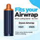 Rövid göndörítő henger Dyson Airwrap HS01, HS05 készülékhez, 40 mm, Prussian Blue / Rich Copper