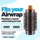 Közepes kerek volumennövelő kefe Dyson Airwrap HS01, HS05 készülékhez, Nickel / Copper