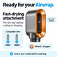 Gyorsszárító fej Dyson Airwrap HS01, HS05 készülékhez, Nickel / Copper