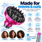 Wave + Curl diffúzor Dyson Airwrap HS05 készülékhez, Fuchsia
