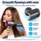 Flyaway simítófej Dyson Supersonic HD01, HD03, HD07, HD15, HD16 készülékhez, Black