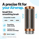 Kis kemény simító kefe Dyson Airwrap HS01, HS05, HS08 készülékhez, Nickel / Copper