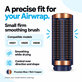Kis kemény simító kefe Dyson Airwrap HS01, HS05, HS08 készülékhez, Prussian Blue / Rich Copper