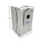 Porzsák, 3 db, Aktív szén Ecovacs Deebot X2-series, X5-series