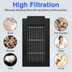 HEPA-szűrő, 2 db Ecovacs Deebot T50 Omni, T50 Pro Omni, T50 Max, T50 Max Pro Omni