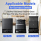 Felmosórongy, 2 db Ecovacs Deebot T50 Omni, T50 Pro Omni, T50 Max, T50 Max Pro Omni, T30c, T30c Omni, X5 Omni, X5 Pro Omni