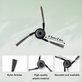 Oldalkefe, 2 db Xiaomi Dreame X50 Ultra, X40 Ultra, L40 Ultra, L40s Pro Ultra, Mova V50 Ultra, P60