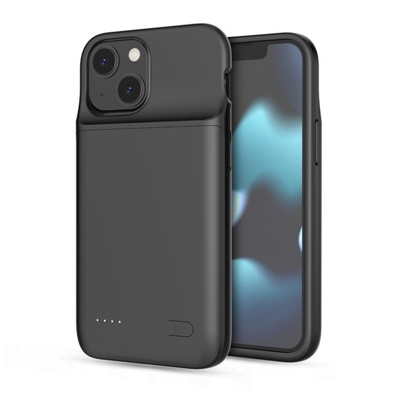 Powerbank Powercase 4700mAh iPhone 12 Mini / 13 Mini, fekete, Tech-Protect