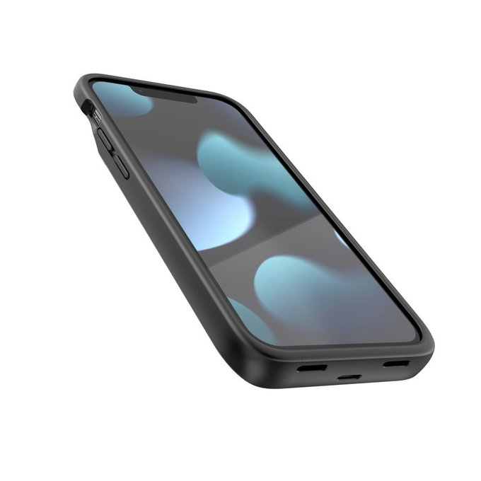 Powerbank Powercase 4700mAh iPhone 12 Mini / 13 Mini, fekete, Tech-Protect