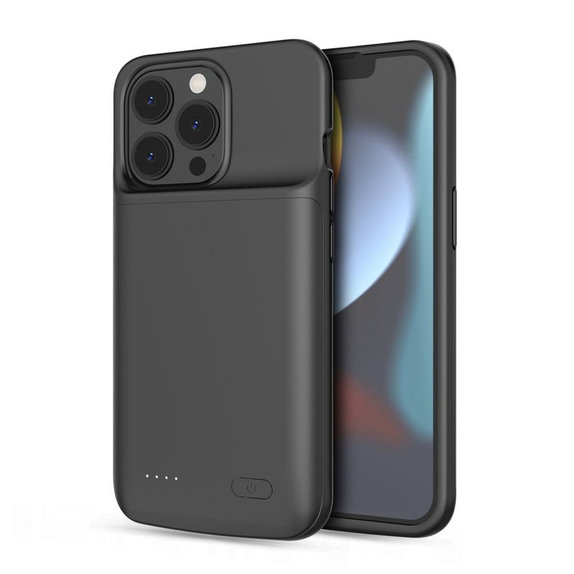 Powerbank Powercase 4800mAh iPhone 13 / 13 Pro, fekete, Tech-Protect