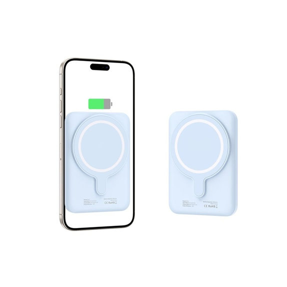 Powerbank PB10 Lifemag MagSafe 5000mAh, kék, Tech-Protect
