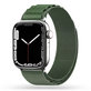 Szíj Nylon Pro Apple Watch 8 / 9 / 10 / 11 / SE / Ultra (44 / 45 / 46 / 49 mm), Military Green, Tech-Protect